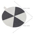 thumbnail image 2 of Raindrops 2Pcs Waterproof Shower Chair Cushion with Quick Absorbent Felt for Comfortable Bath Seating, 2 of 6