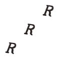 thumbnail image 3 of Youkk Iron Decoration Doorplate Durable And Rustproof Wide Application Not Easy To Fade Metal Metal Letters House Numbers B17--R 3Set, 3 of 6