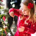 thumbnail image 4 of Christmas Decorations Double Pointed Sphere Christmas Tree Pendant Indoor Creative Transparent Light Emitting Led Christmas Ball, 4 of 4