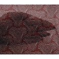 thumbnail image 4 of oneOone Viscose Chiffon Fabric Floral Block Printed Fabric 1 Yard 42 Inch Wide, 4 of 4