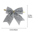 thumbnail image 3 of Outdoor Christmas Decorations,6-Piece 9cm Mini Christmas Tree Hanging Ornament Set, Small Holiday Decoration for Display, 3 of 8