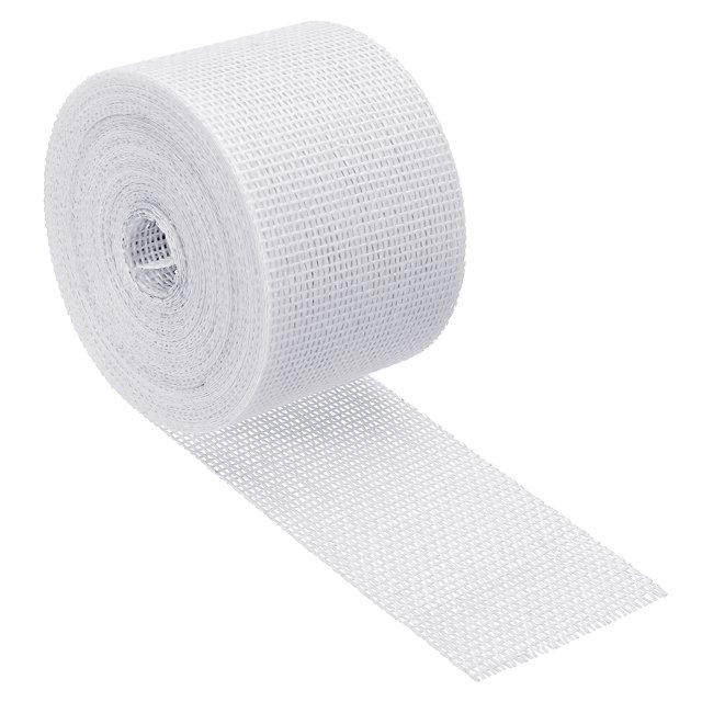 Unique Bargains 2 Inch x 11 Yards Jute Crafts Party Wrapping Decoration Burlap Fabric Ribbon White