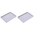 thumbnail image 1 of WHEANG Plateau Rapide Rectangulaire Plateaux de Service Plateau de Service pour Intérieur Plateau Rapide en Plastique, 1 of 5