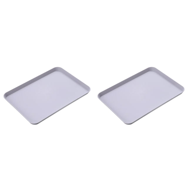 WHEANG Plateau Rapide Rectangulaire Plateaux de Service Plateau de Service pour Intérieur Plateau Rapide en Plastique