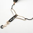 thumbnail image 3 of Universal Shoulder Strap Genuine Leather Harness Strap for Saxophone (Black), 3 of 7