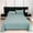 Green, variant on Plain Cotton Bed Sheet – Skin-Friendly, Wrinkle-Resistant, 120x230cm, Dark Gray