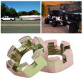 thumbnail image 1 of Trailer Nut Kit Galvanized Sturdy Durable Replacement for Worn Bearing Nuts Secure Boat Axle with 1 Inch Shaft Spindle Washers Cotter Pins Fishing Trailers Stainless Steel 2 Sets, 1 of 7