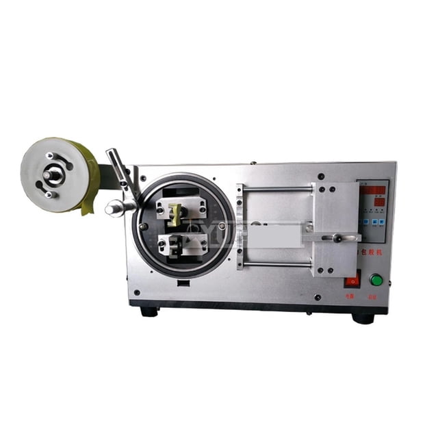Automatic Tape Winding Machine, Shell Wrapping Machine For Transformer Coil, Magnetic Core, USB Charger, Heat Sink ,High Efficiency
