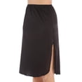 thumbnail image 2 of Vanity Fair Womens 360 Half Slip, L-24 Length, Midnight Black, 2 of 4