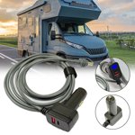 Adaptateur d'interface de câble d'alimentation pour chargeur de voiture pour Starlink Mini Câble d'alimentation 12-48V Adaptateur de voiture PD30W Chargement rapide