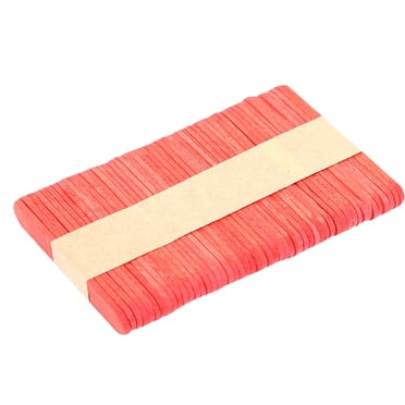 Amzcrzy Kitchen Appliances Diy Early Education Material Wood Color Ice Cream Stick Ice Cream Stick Popsicle Sticks Kitchen Utensils Set Kitchen Gadgets Kitchen Essentials