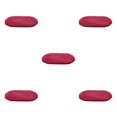 thumbnail image 1 of mmirethe Easy To Clean And Soft Bath Mat For Bathroom Floors Stylish Polyester Bathroom Carpet Bathroom Rugs Winered 5Set, 1 of 6