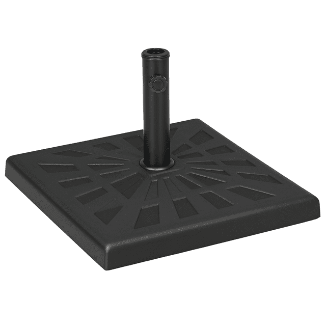 Outsunny Base de Parasol de Patio Robuste de 42 lb pour Jardin, Cour Arrière, Extérieur
