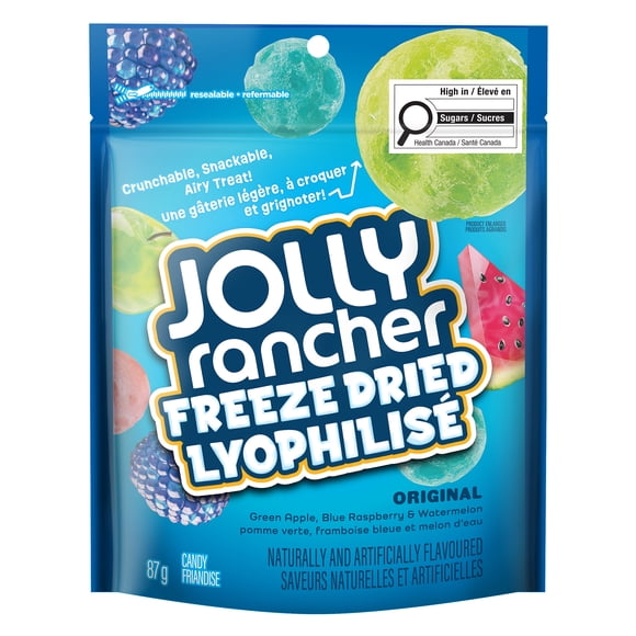 Friandises JOLLY RANCHER lyophilisées, Idéal en collation, 87 g