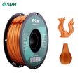 thumbnail image 1 of Amdohai eSUN 3D Printer Silk Shiny PLA Filament 1.75mm Metalic Silk Gold /Silver /Copper Filament Dimensional, 1 of 8