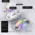 thumbnail image 4 of X2 Pro Wireless Mouse Mini Portable High Precision Mouse Adjustable Dpi 2.4ghz Rgb Lighting Gaming Mouse Black, 4 of 4