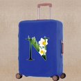 thumbnail image 1 of Luggage Cover Elasticity Thicken Travel Accessory Covers Flower Color Print Trolley Protective Case Apply To 18-32 Inch Suitcase 8Flower color N S (18-21inch), 1 of 6