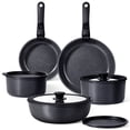 thumbnail image 1 of Gipp 11 Pcs Ceramic Nonstick Cookware Sets,Pots and Pans Set Non Stick with Removable Handle, Oven Safe to 500°F, Induction Cookware, Stackable RV Kitchen Cooking Set, 1 of 10