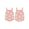 thumbnail image 2 of Gupgi Bébé Filles Tricot Rompers 3 6 9 12 18 Mois Bébé Imprimé Floral Combinaisons Sans Manches, 2 of 9