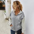 thumbnail image 1 of REDHOTYPE Women's Button Long Sleeve Brushed Jacket Coats with Pockets, 1 of 7