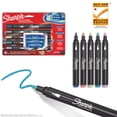 thumbnail image 1 of Sharpie Creative Markers, Earth Tones, Water-Based Acrylic Markers, Bullet Tip, Assorted Colours, 5 Count, 1 of 9