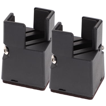 SHISUYAN 2pcs Adjustable Bed Risers Furniture Lift Furniture Risers Desk Riser Blocks