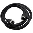 thumbnail image 1 of 8 Pin Din Male To Male Speaker Audio Cable Adapter For Surveillance Automotive Computers Television Precision 5m, 1 of 3