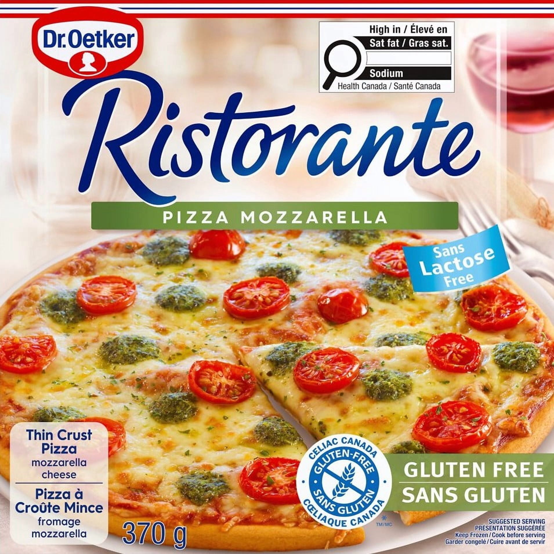 Dr. Oetker Ristorante Gluten & Lactose Free Mozzarella Pizza, 370 g
