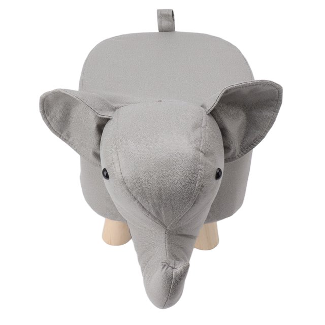 Small Ottoman Footstool, Decorative Animal Footrest With Anti Slip Silent Stickers Floor Foot Stool For Living Room Bedroom Wedding