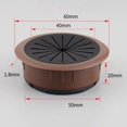 thumbnail image 4 of Cable Wire Hole Cover Flexible Desk Grommet: Efficient Cable Wire Hole Cover, 4 of 9