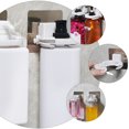 thumbnail image 4 of KAKOWELY 2pcs Adjustable Hand Sanitiser Holder Wall Mounted Shower Gel Bottle Rack Hook,2.76"X2.76"X1.57", 4 of 5