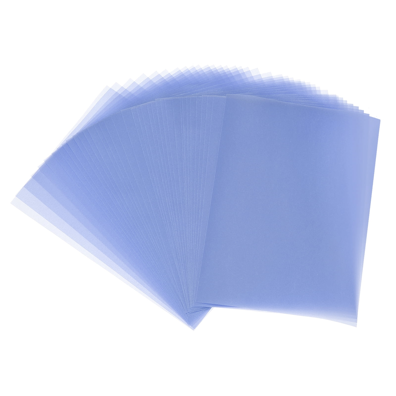 30 Sheets Vellum Paper 4x6, Vellum Paper Printable Translucent Paper 100GSM for Invitations Printing, Navy Blue
