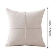 thumbnail image 2 of ERK 1Pcs Pillow Autumn And Winter Solid Color Living Room Sofa Cushion Study Bedroom Pillowcase, 2 of 5
