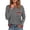 Red, variant on Huaizzzy Casual Loose Fit Long Sleeve T Shirt Striped Color Fall Winter Top Comfortable Soft Basic Daily Wear Tee Shirt Oversized Tees for Women Stretchy Shirts for Women Spandex Tee Stretch Shirts