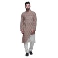 thumbnail image 1 of Atasi Ensemble Kurta Designer pour Garçons Kurta Longue Imprimée Vêtements d'Été, 1 of 4