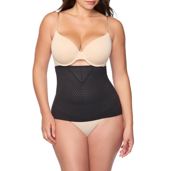 TC Fine Intimates Iconic Core Step-In Waist Cincher - 4954 (Black, 2XL)