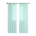 thumbnail image 2 of Window Curtains for Living Room Semi Sheer Curtains for Bedroom 98 Inches Long Grommet Vertical Window Curtains Drapes with Light Through for Living Room Window Curtains Living Room, 2 of 9