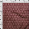 thumbnail image 3 of oneOone Rayon Maroon Fabric Animal Sewing Craft Projects Fabric Prints By Yard 56 Inch Wide, 3 of 5