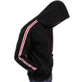 thumbnail image 3 of RXIRUCGD Chandails à Capuchon pour Hommes Automne et Hiver Mode Décontractée Sport Chandail Patchwork Chandail à Capuchon pour Hommes Veste Chandail à Capuchon Noir, 3 of 5