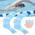 thumbnail image 3 of Swimming Hand Gloves, Reusable Swimming Finger Webbed Gloves Comfortable  For Swimming Beginner, 3 of 8