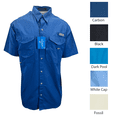 thumbnail image 1 of Columbia Chemise Tissée pour Homme PFG à Tête Osseuse à Manches Courtes Chemise de Pêche, 1 of 12