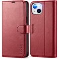 thumbnail image 1 of Case Wallet for iPhone 14 Plus, [RFID ing] PU Leather Stand Folio Cover with 4 Slots [TPU Protective, 1 of 5