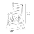 thumbnail image 2 of Mainstays Kids Wooden Rocking Chair, 2 of 5