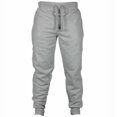 thumbnail image 4 of Men Tracksuit Pants Long Trousers Workout Joggers Gym Sweatpants, 4 of 5
