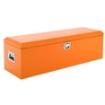 thumbnail image 1 of QinaQin Steel Truck Bed Toolbox, Diamond Plate Metal Storage Box with Lock and Side Handle for Pickup, Trailer and RV, 1 of 9