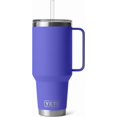 thumbnail image 3 of YETI Rambler Tasse en Paille 42 oz, Isolée sous Vide, Acier Inoxydable, Violet Ultramarin, 3 of 8