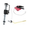 thumbnail image 4 of GUOOL Toilet Fill Valve Portable Toilet Component Height Adjustable Toilet Inlet Valve Red T4213, 4 of 9