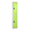 thumbnail image 2 of AdirOffice 72 Po x 12 Po x 12 Po Verrou à Clé à Étages en Acier à Double Compartiment pour Rangement, Vert, Lot de 2, 2 of 13