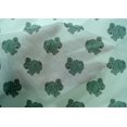 thumbnail image 4 of oneOone Cotton Silk Fabric Rabbit Block Printed Craft Fabric BTY 42 Inch Wide, 4 of 4