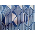 thumbnail image 4 of oneOone Cotton Poplin Fabric Parallelogram & Triangle Geometric Print Fabric BTY 56 Inch Wide, 4 of 4
